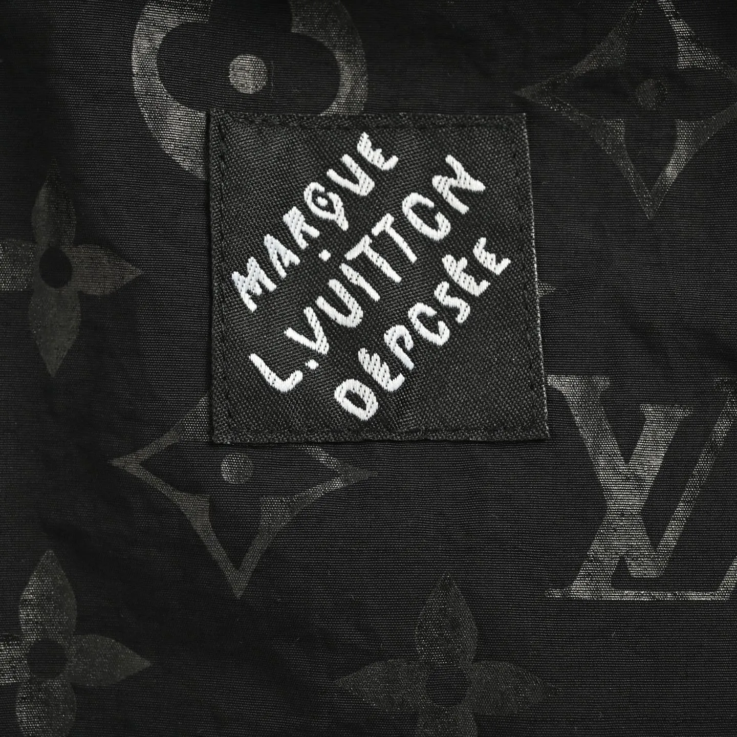 Louis Vuitton/Louis Vuitton 25ss old flower ripple jacquard suit short-sleeved shirt